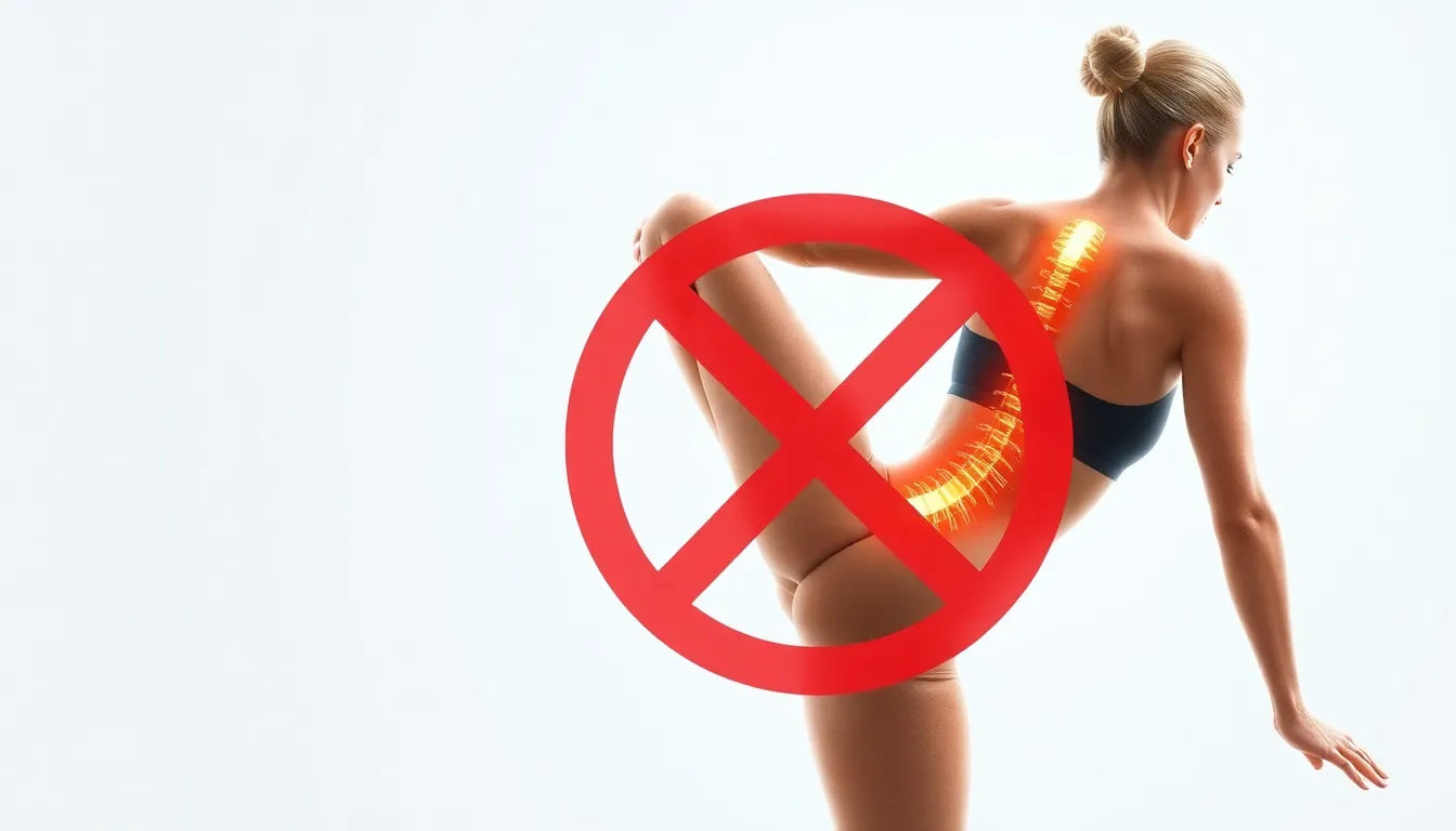 Snabb ischiaslindring med effektiva stretchövningar - Illustration