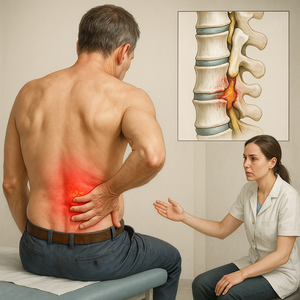 Så lindrar du facettledssmärta och förbättrar din livskvalitet - Illustration