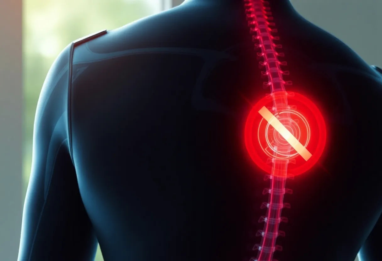 Lär dig hemligheterna bakom att lindra smärta i ländryggen effektivt - Illustration