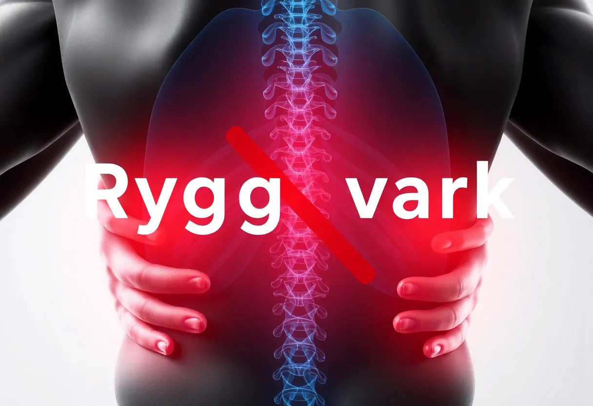 Bli fri från ryggvärk med enkla livsstilsförändringar - Illustration