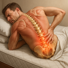 Så slipper du ryggont från att ligga för mycket