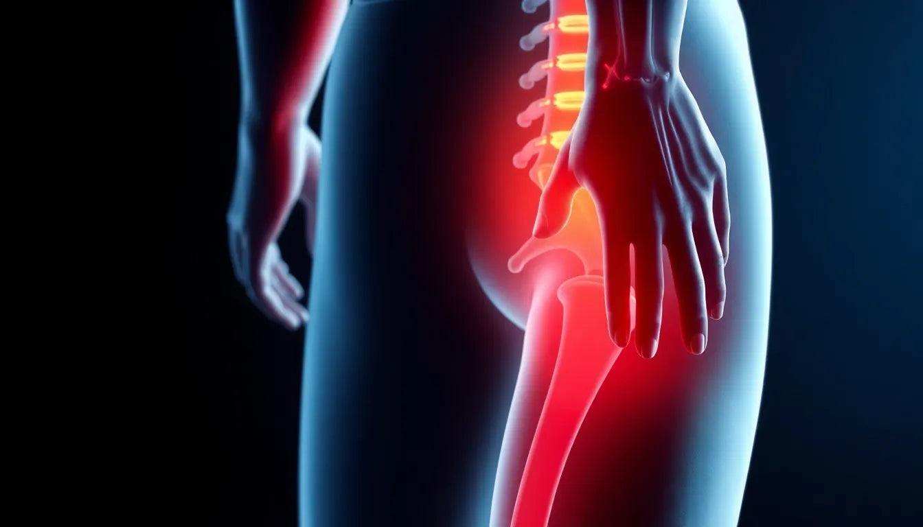 Upptäck hemligheten bakom smärtfri rörelse: så lindrar du smärtor i ländryggen och benen - Illustration