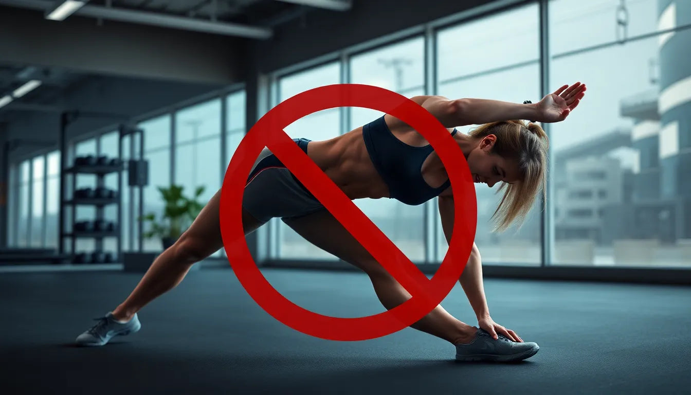 Dynamiska övningar för löpare: övningsläsare får bättre prestation och minskad skaderisk - Illustration