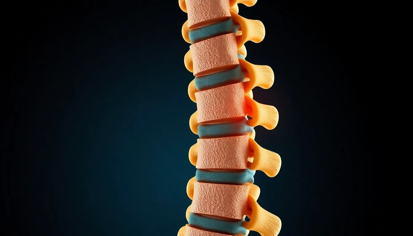 Upptäck spondylos: vad det innebär för din rygghälsa - Illustration