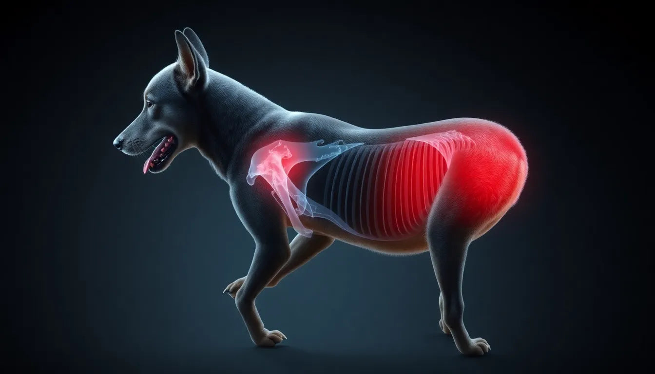 Akut diskbråck hos hund: tecken och omedelbara åtgärder varje djurägare bör känna till - Illustration