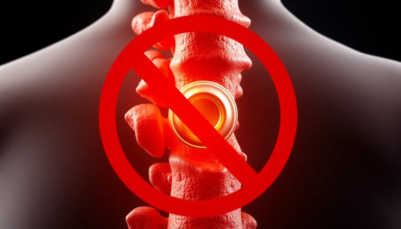 Upptäck hemligheterna för att lindra smärta från nackdiskbråck och återfå livskvaliteten - Illustration