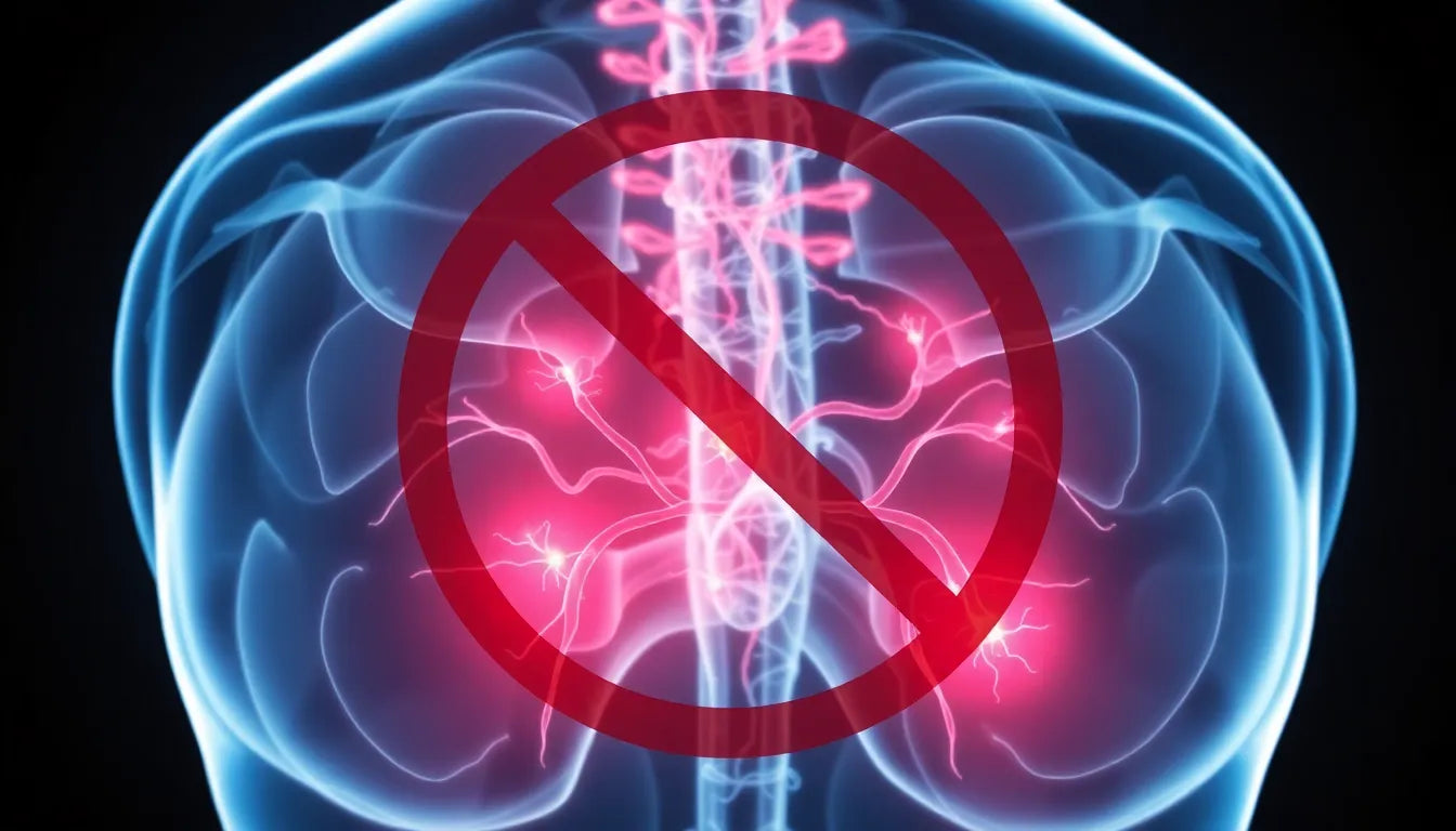 Lär dig identifiera när smärta i ländryggen kan vara njurrelaterad - Illustration