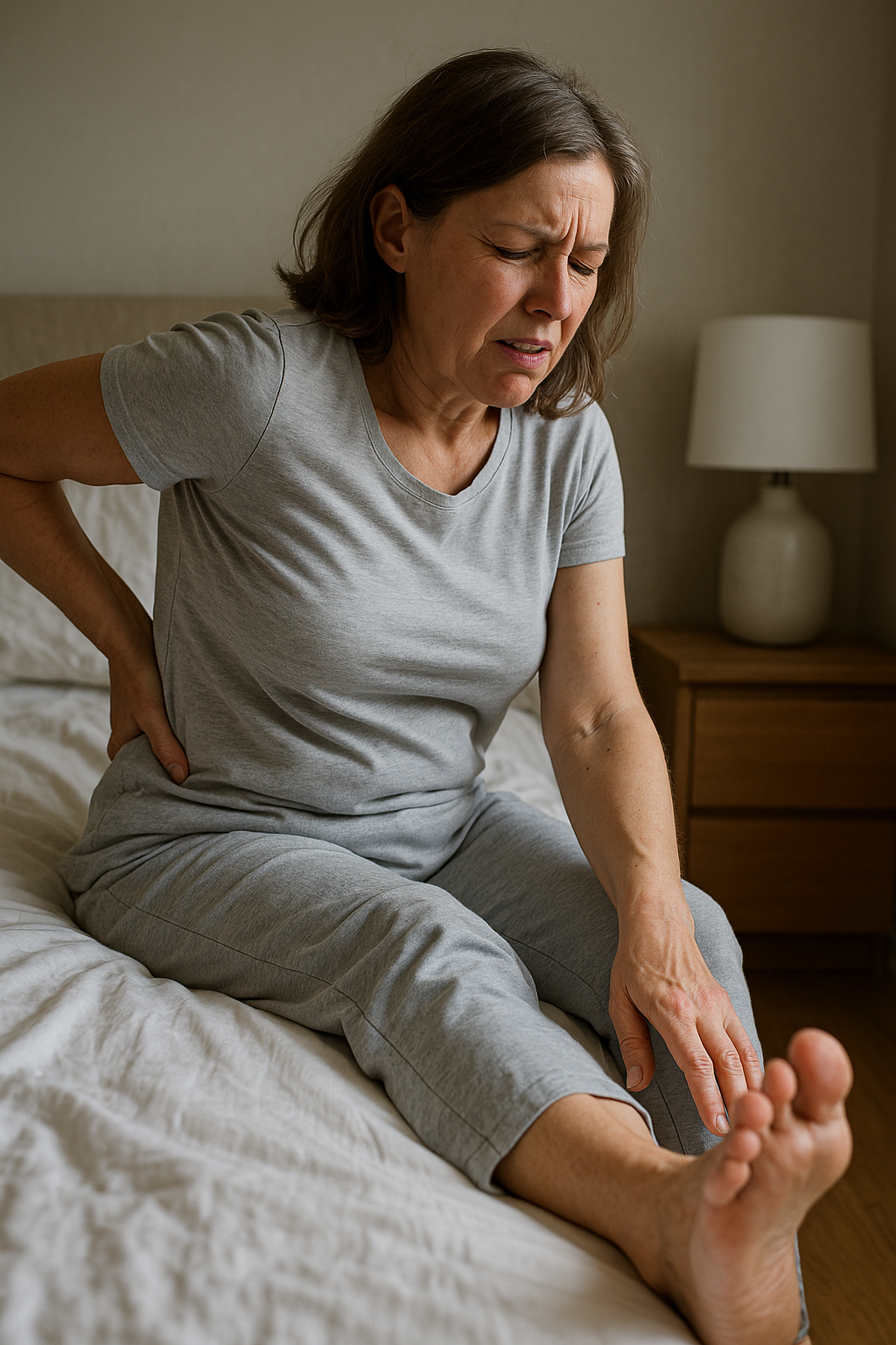 Smärtfri rygg och vakna tår: så slipper du smärta och domningar - Illustration