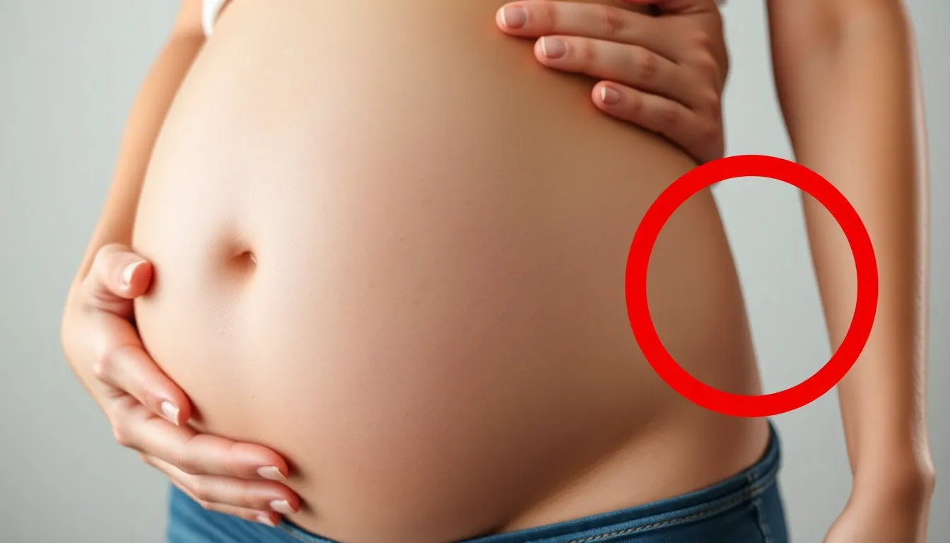 Gravid i tredje trimestern? Så lindrar du smärtan i ländryggen - Illustration