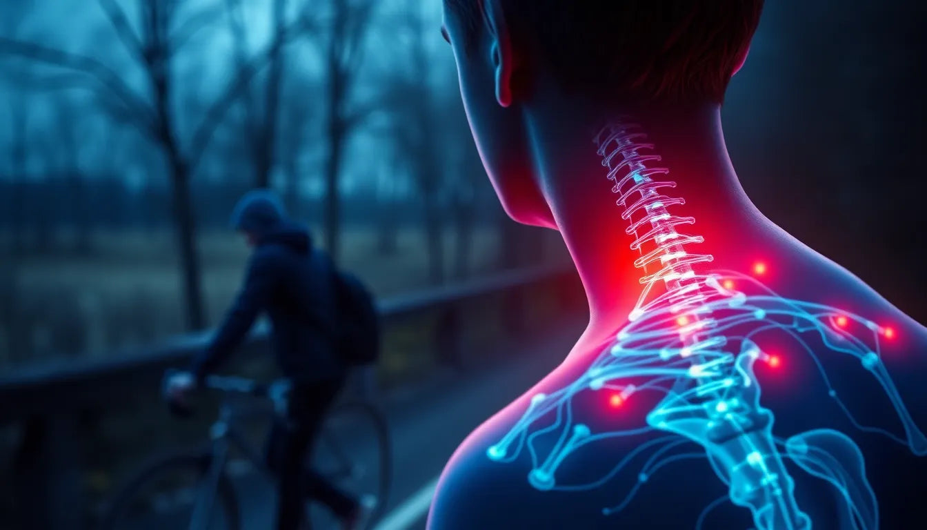 Upptäck orsakerna till smärta i ländryggen vid gång och hur du kan lindra den - Illustration