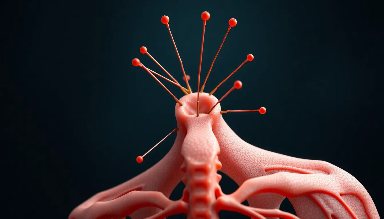 Upptäck hur akupunktur kan lindra smärta vid diskbråck - Illustration