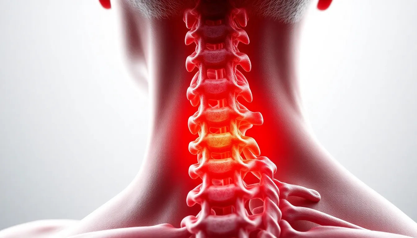 Frigör dig från smärta: hantera diskbråck i nacken c5-c6 effektivt - Illustration