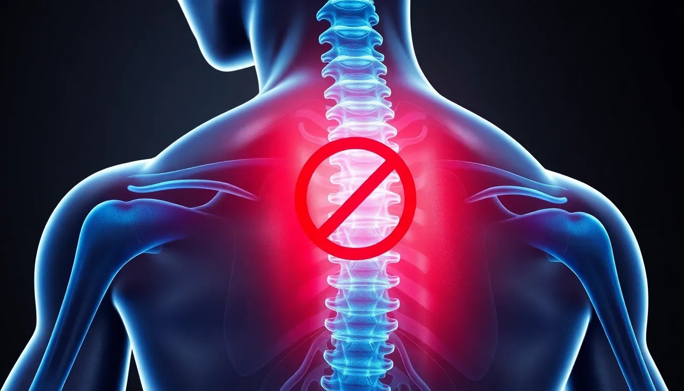 Bli fri från smärta i övre ryggen: effektiva lösningar och tips - Illustration