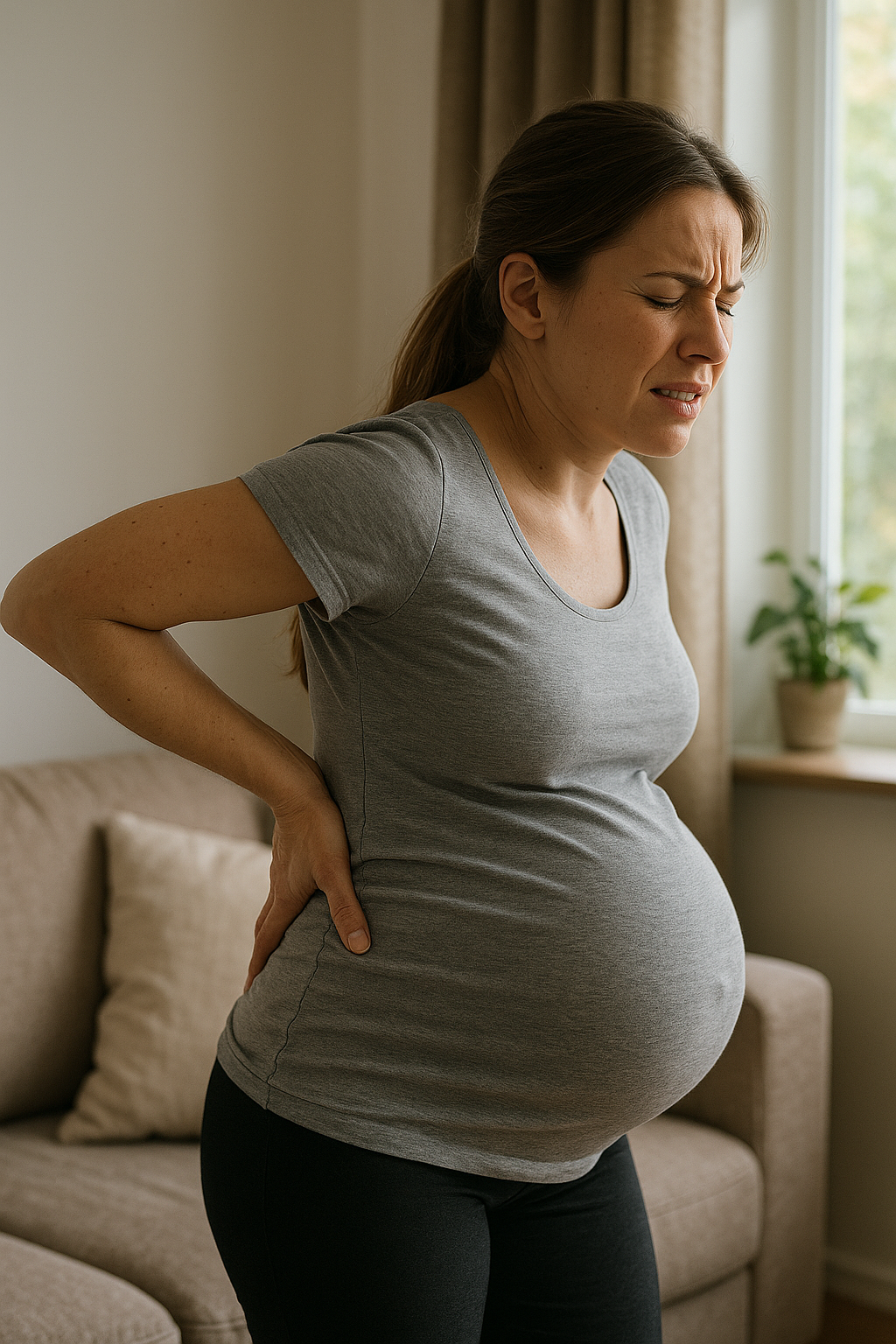 Lindra ländryggssmärtan under graviditeten: effektiva tips för blivande mammor - Illustration