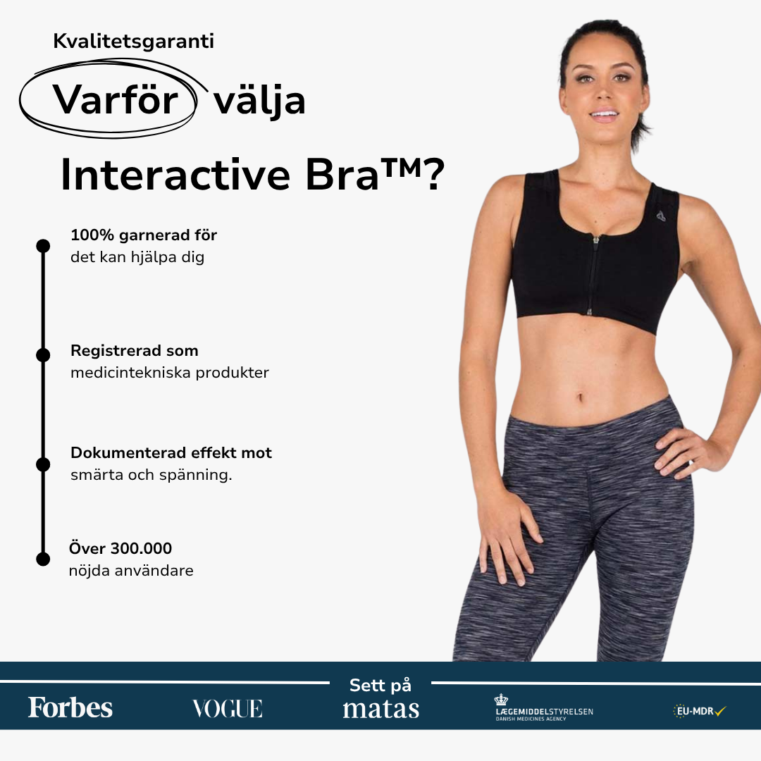 AlignMe Interactive Bra - Svart (begränsade storlekar)