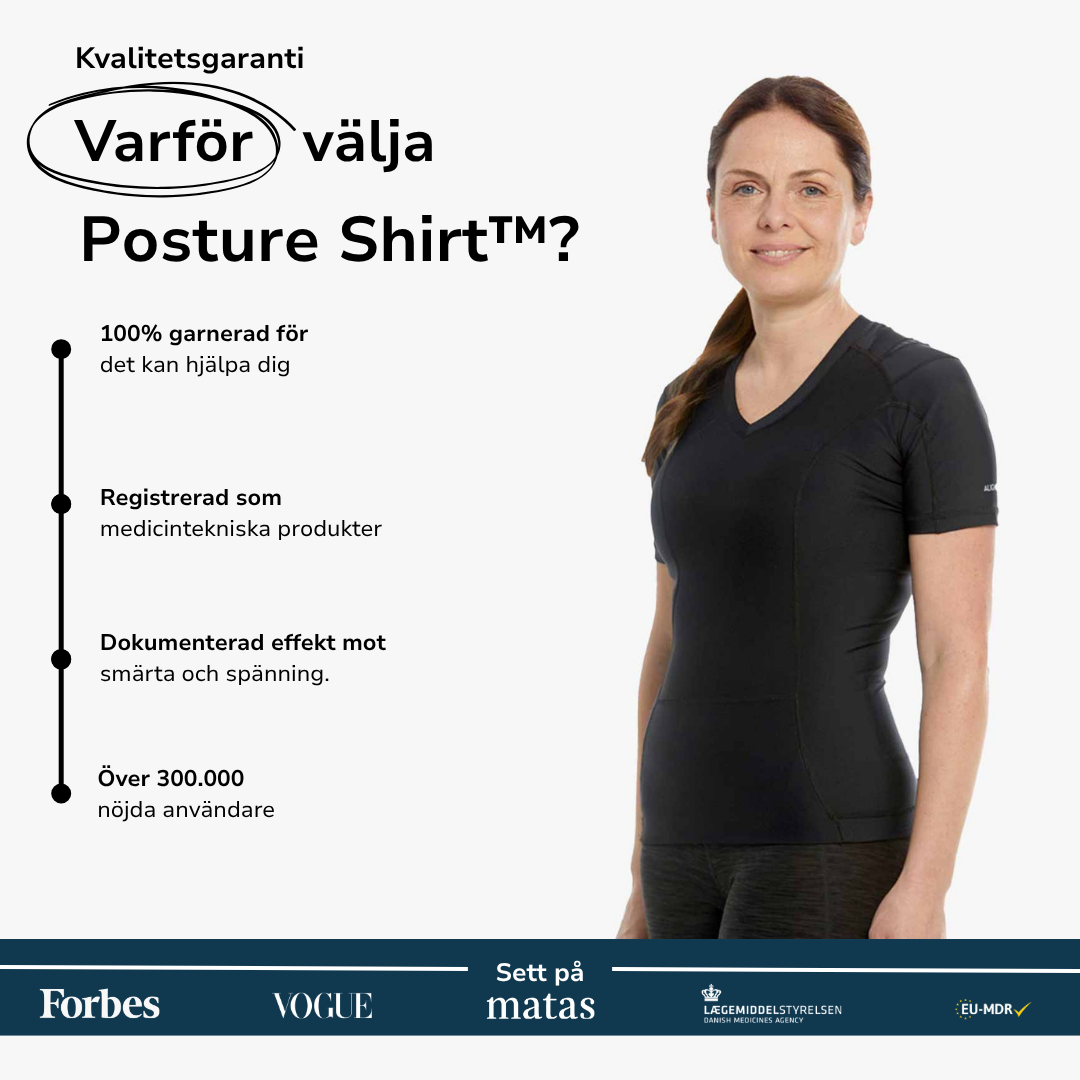 Women's Posture Shirt™ - Svart