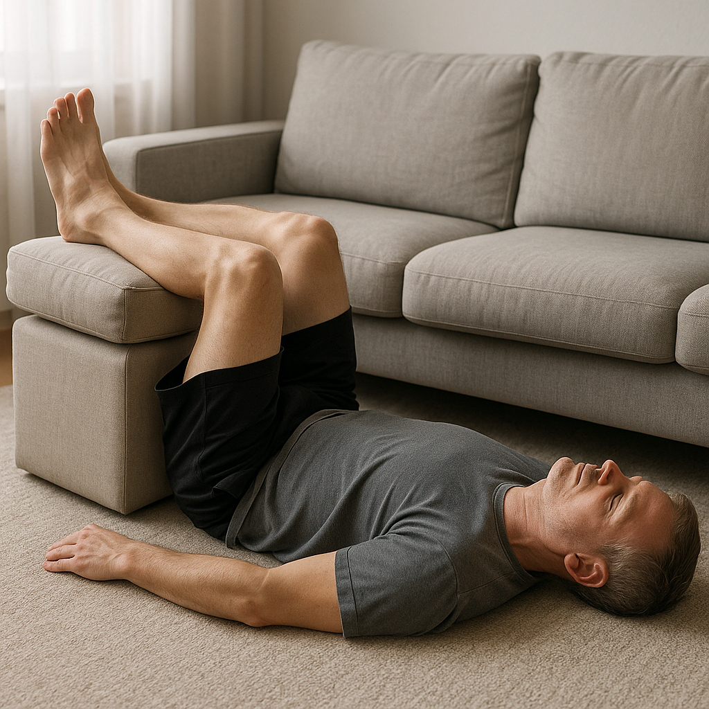 Lindra ländryggssmärta: de bästa liggpositionerna för snabb avlastning - Illustration