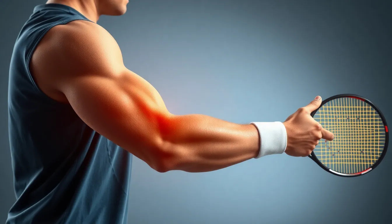 Stärk din underarm med dessa effektiva tennisalbueövningar för övningsläsare - Illustration
