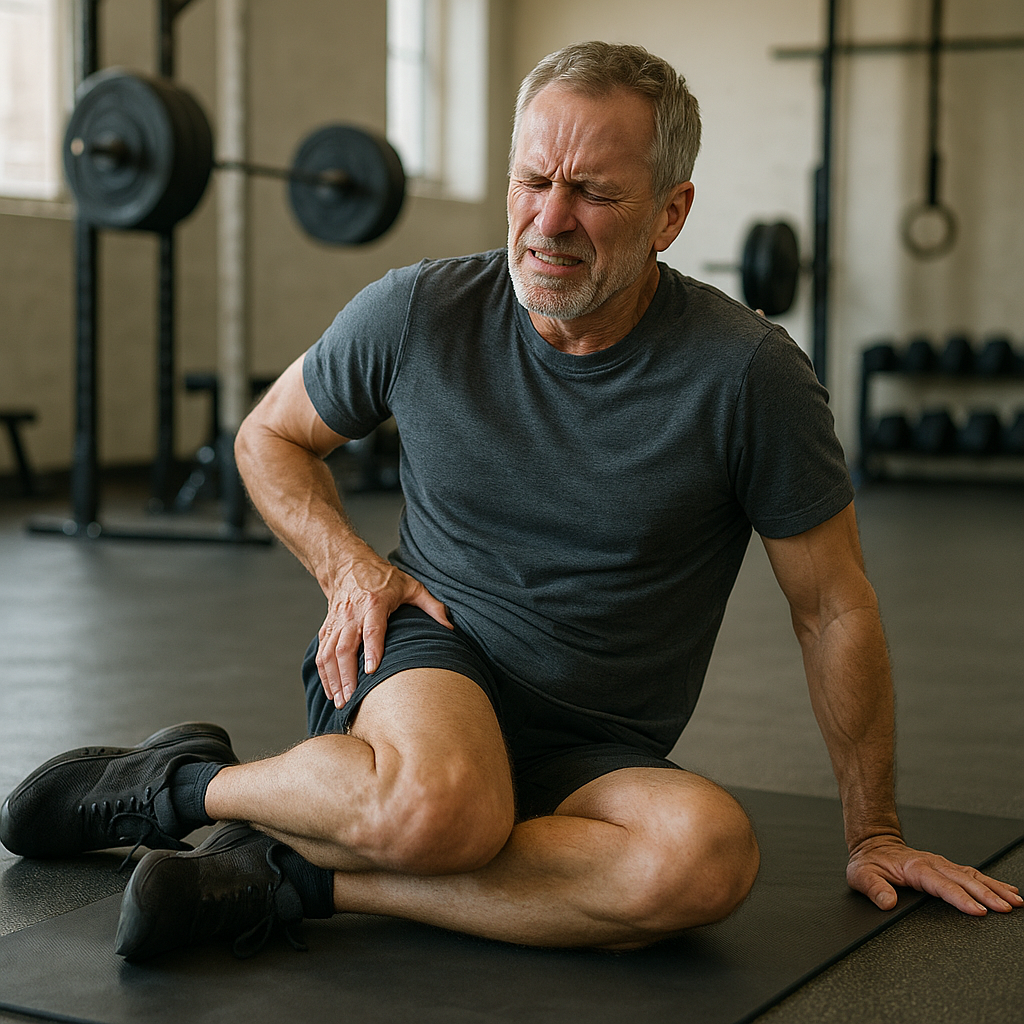 Övningsläsare: effektiva övningar för att lindra nerv i kläm i höften - Illustration