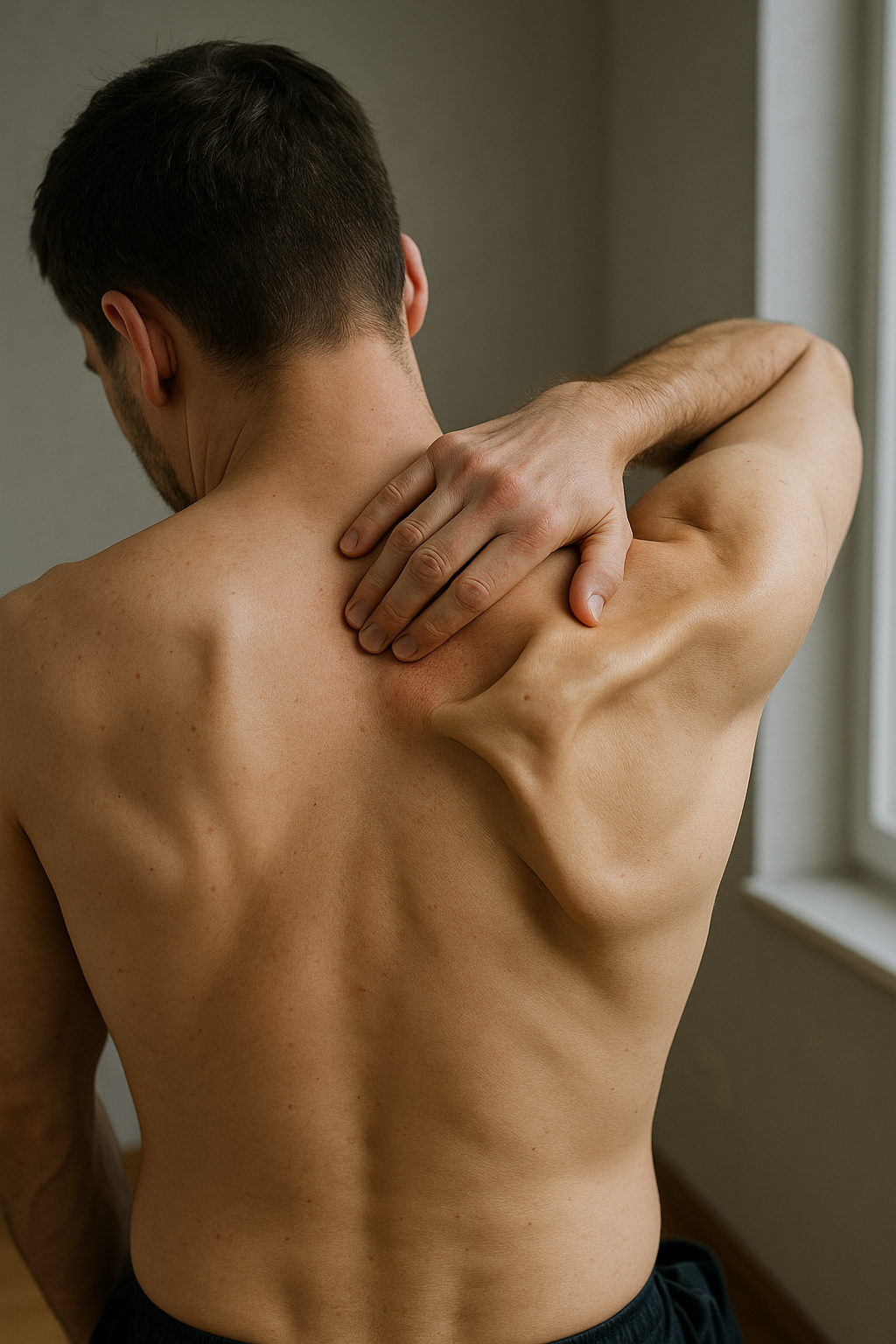 Effektiva scapula alata övningar för övningsläsare som stärker skulderbladet