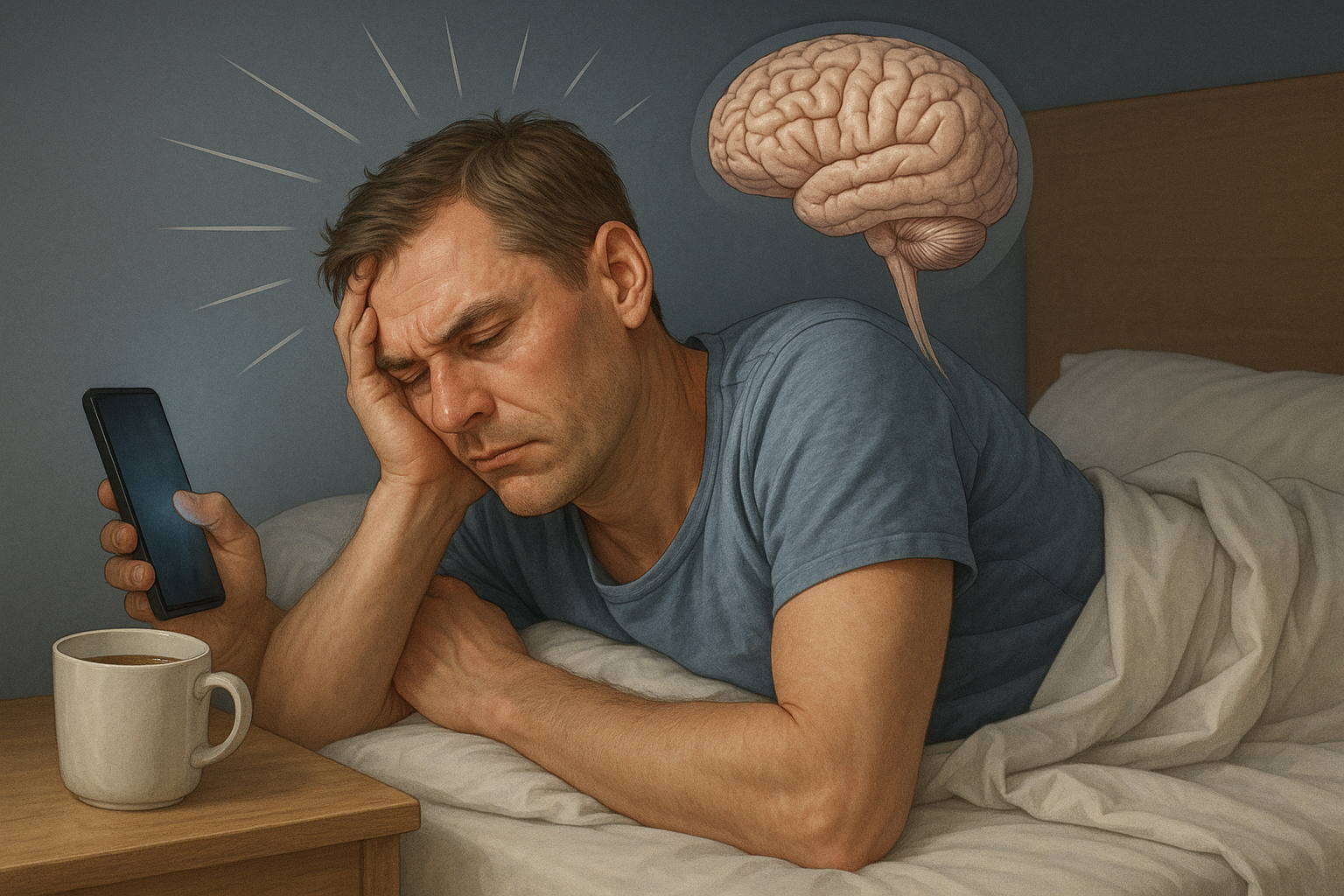 Upptäck hemligheterna bakom en god natts sömn - Illustration