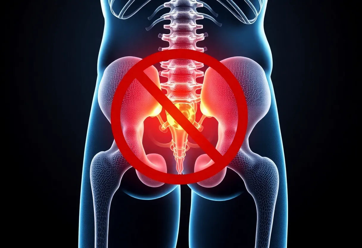Bli fri från smärta: effektiva lösningar för bråck i ländryggen - Illustration
