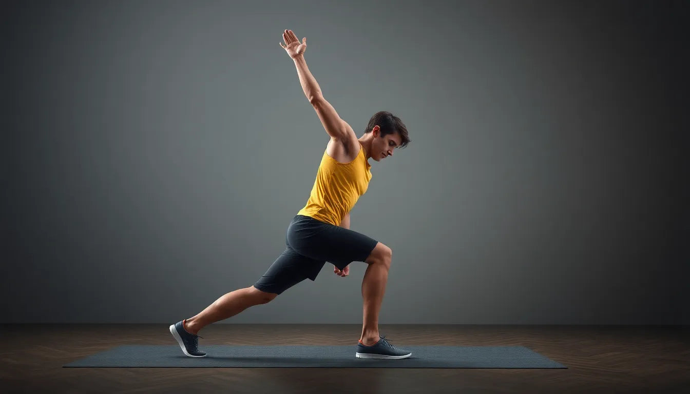 Stående stretchövningar för övningsläsare som vill lindra smärta och öka rörligheten