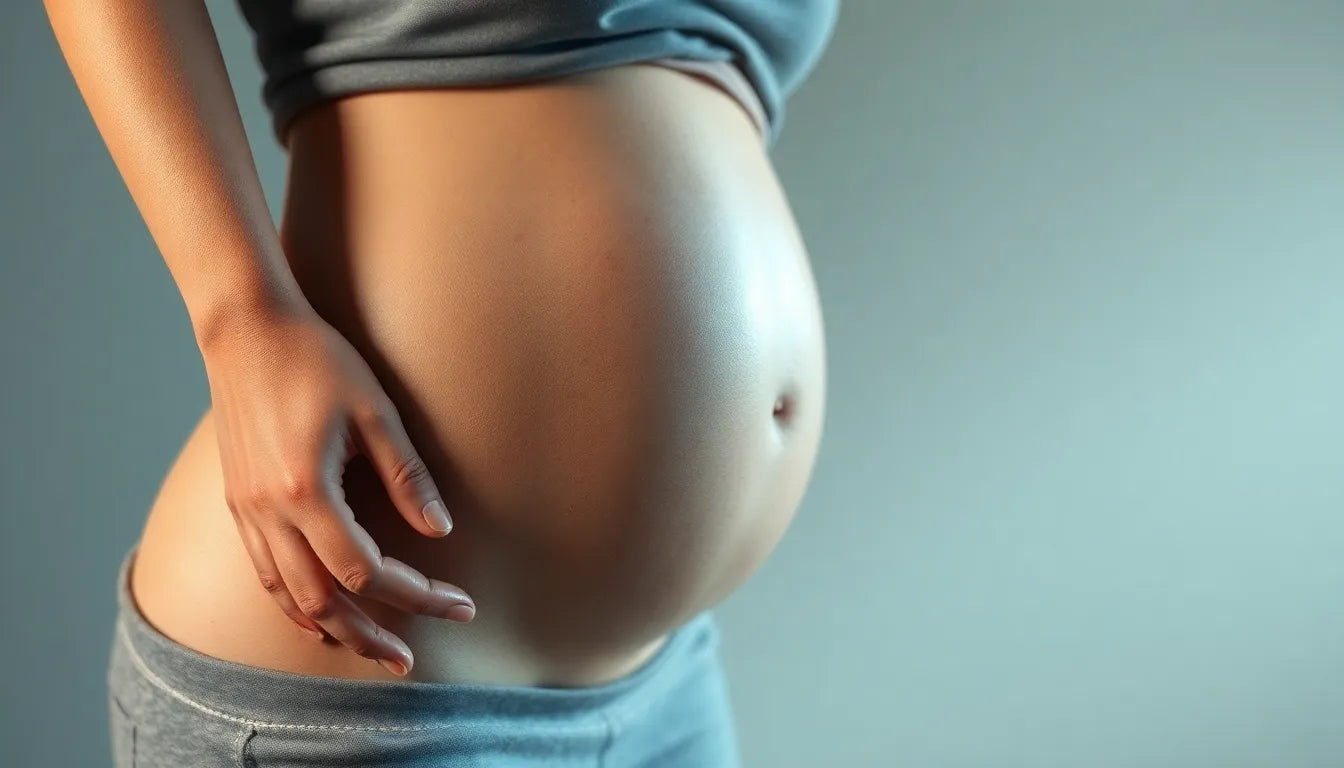 Lindra ryggsmärtan under graviditeten med dessa effektiva tips - Illustration