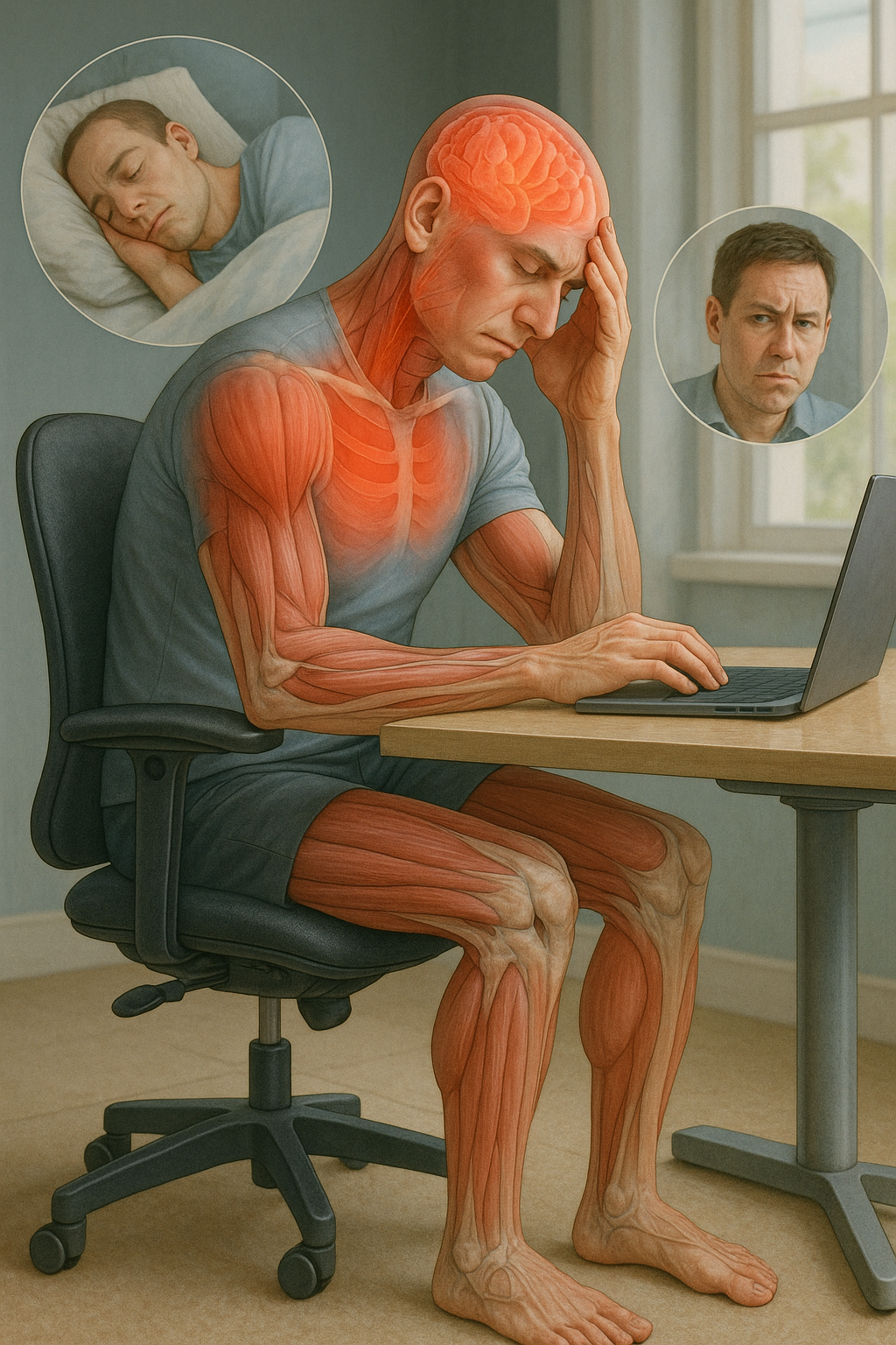 Så ökar du din energinivå med ergonomiska hjälpmedel - Illustration