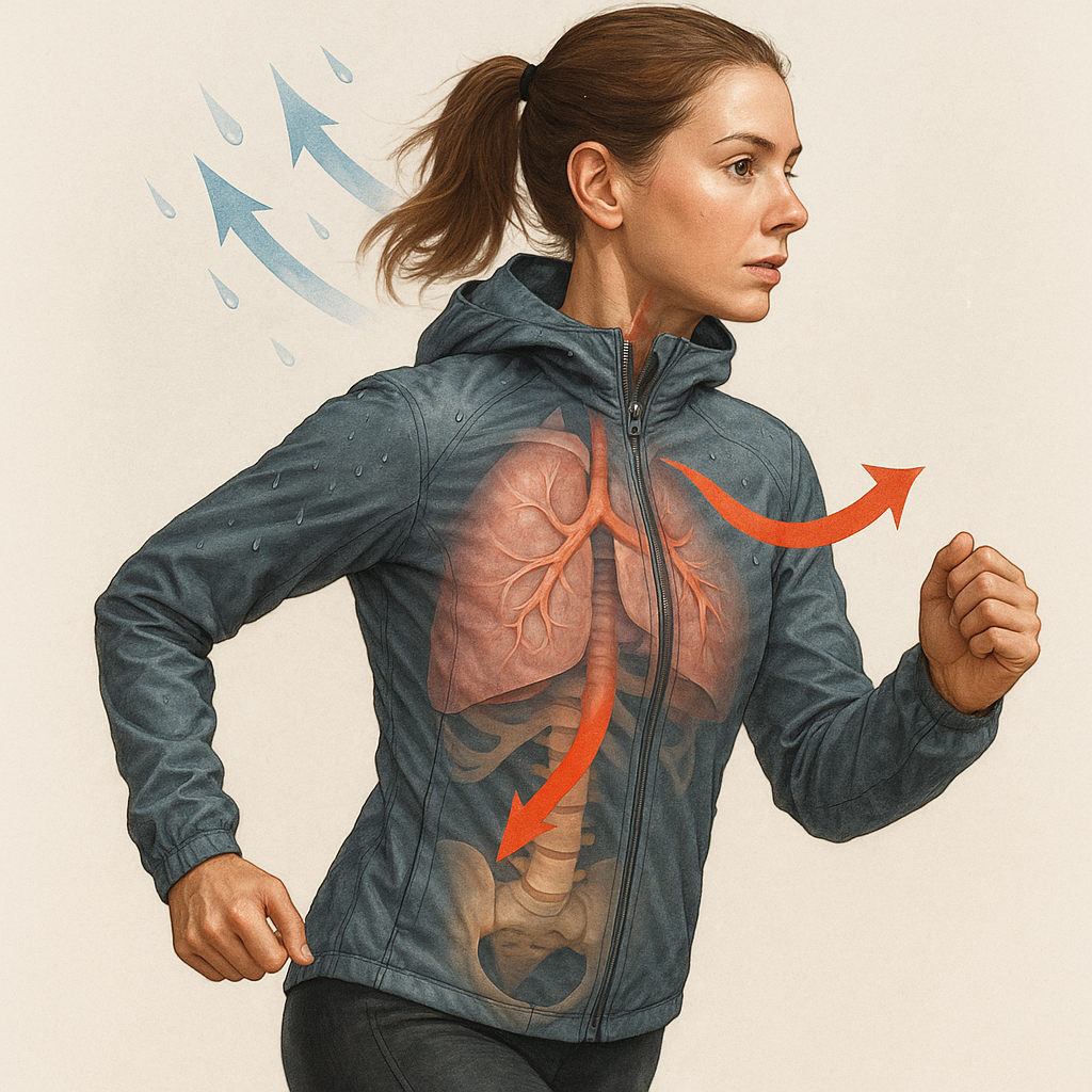 Upptäck den perfekta löparjackan för dam: stil möter funktionalitet - Illustration