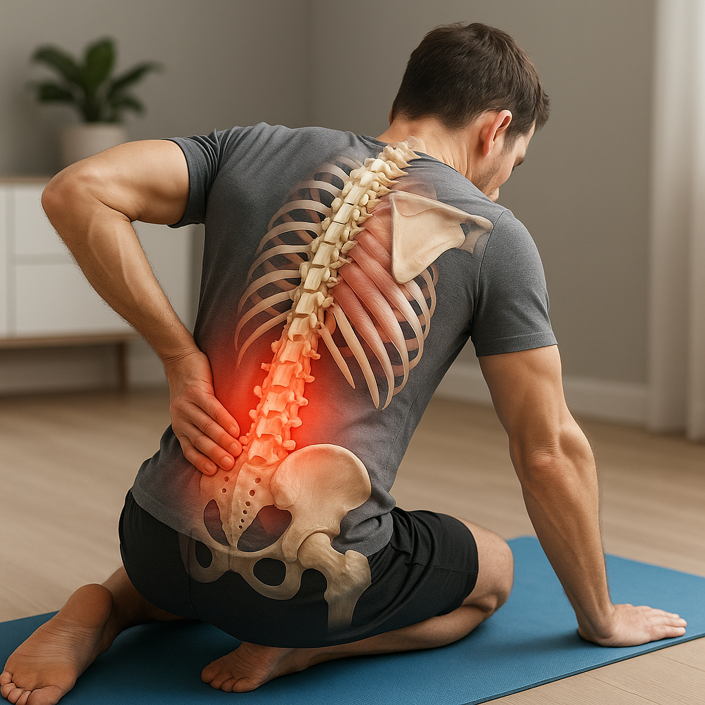 Stärk ländryggen med dessa enkla övningar mot smärta