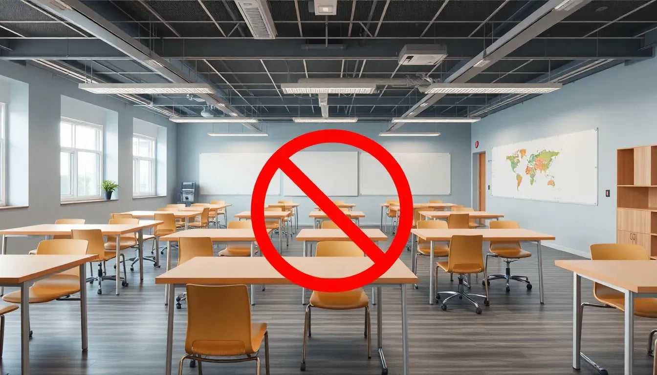 Ergonomi i skolan: skapa en hälsosam och effektiv lärmiljö - Illustration