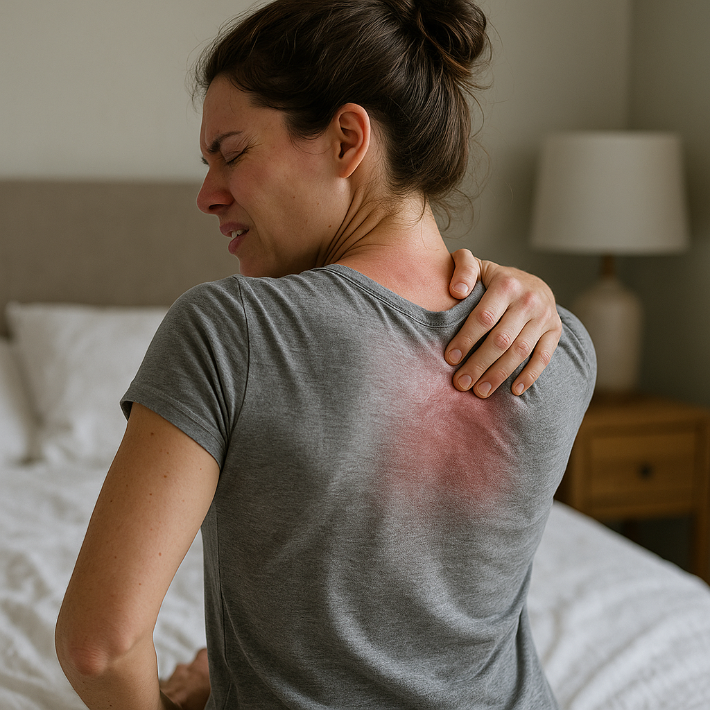 Varför din rygg kan kännas öm efter massage – och vad du kan göra åt det - Illustration