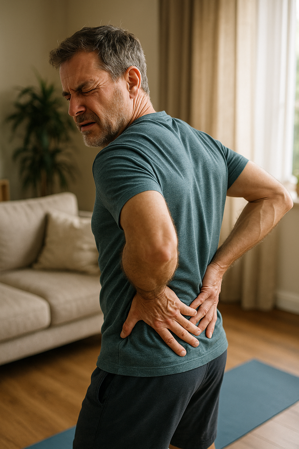 Få bukt med ryggsmärtan: effektiva lösningar för att lindra ont inne i ryggen - Illustration