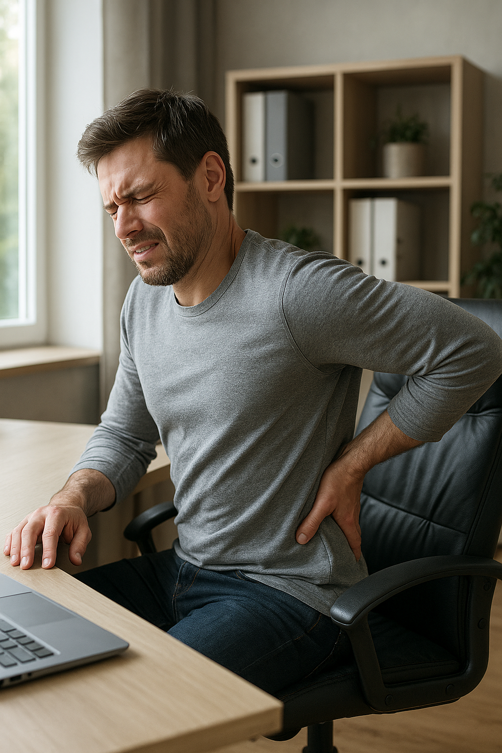 Upptäck hemligheten bakom att lindra ländryggs- och ryggsmärtor effektivt - Illustration