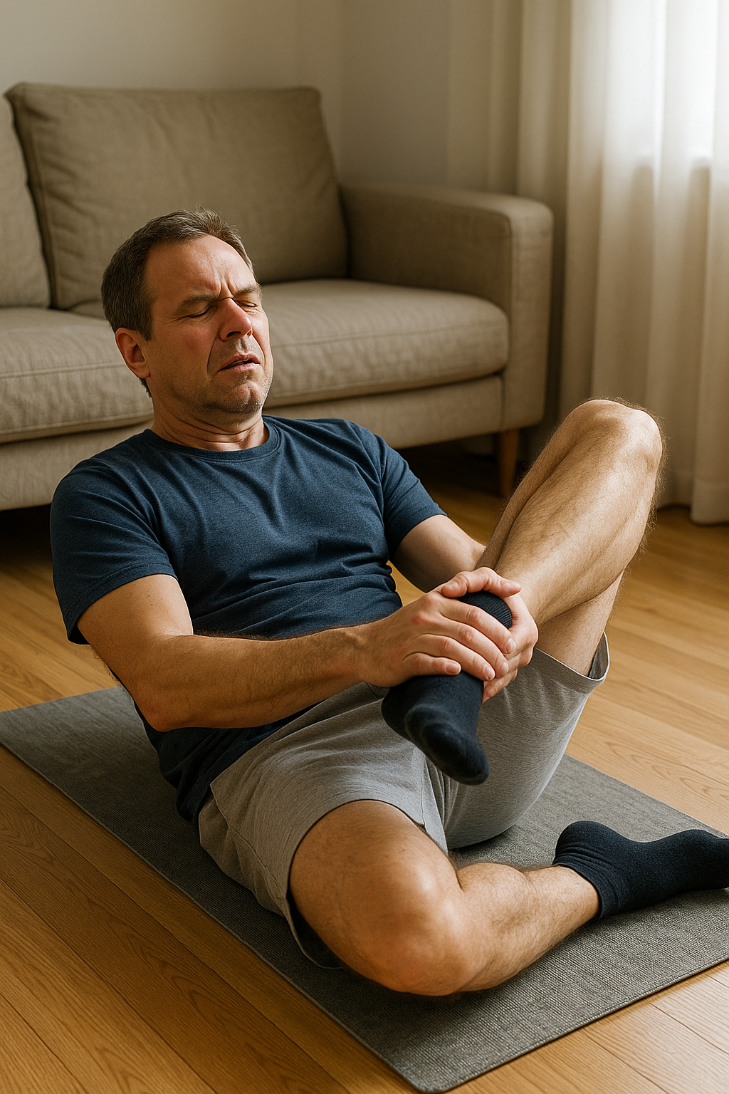 Lindra ischiassmärta: effektiva stretchövningar för övningsläsare - Illustration