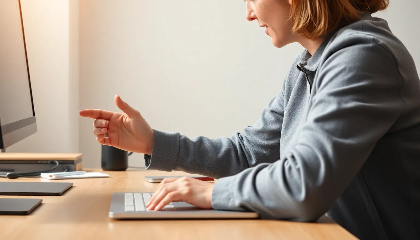 Övningsläsare: effektiva övningar för att lindra musarm snabbt