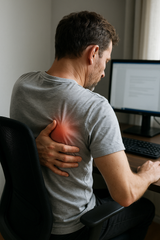 Så lindrar du smärtan under högra skulderbladet: tips och råd