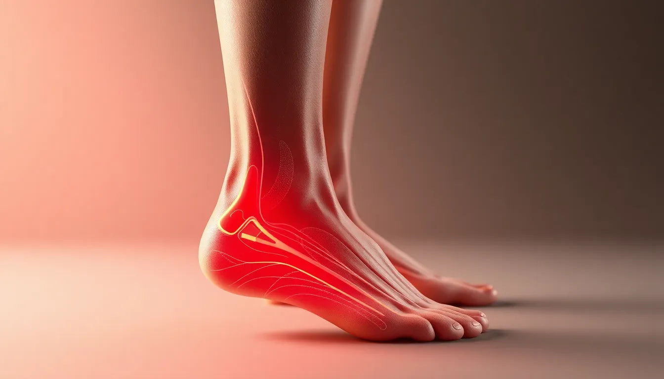 Upptäck de bästa plantar fasciitis øvelser för smärtlindring och övningsläsare - Illustration