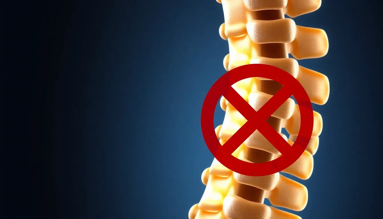 Bli fri från smärta: effektiva sätt att hantera spondylos i nacken - Illustration