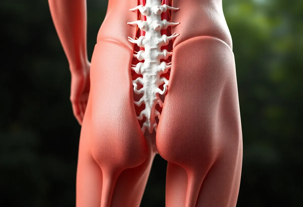 Upptäck de dolda tecknen på cauda equina symtom och agera i tid - Illustration