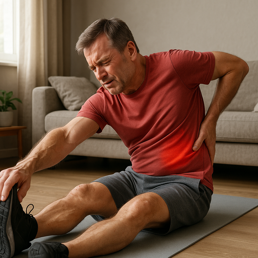 Upptäck hur rätt stretching kan befria dig från ryggsmärta - Illustration