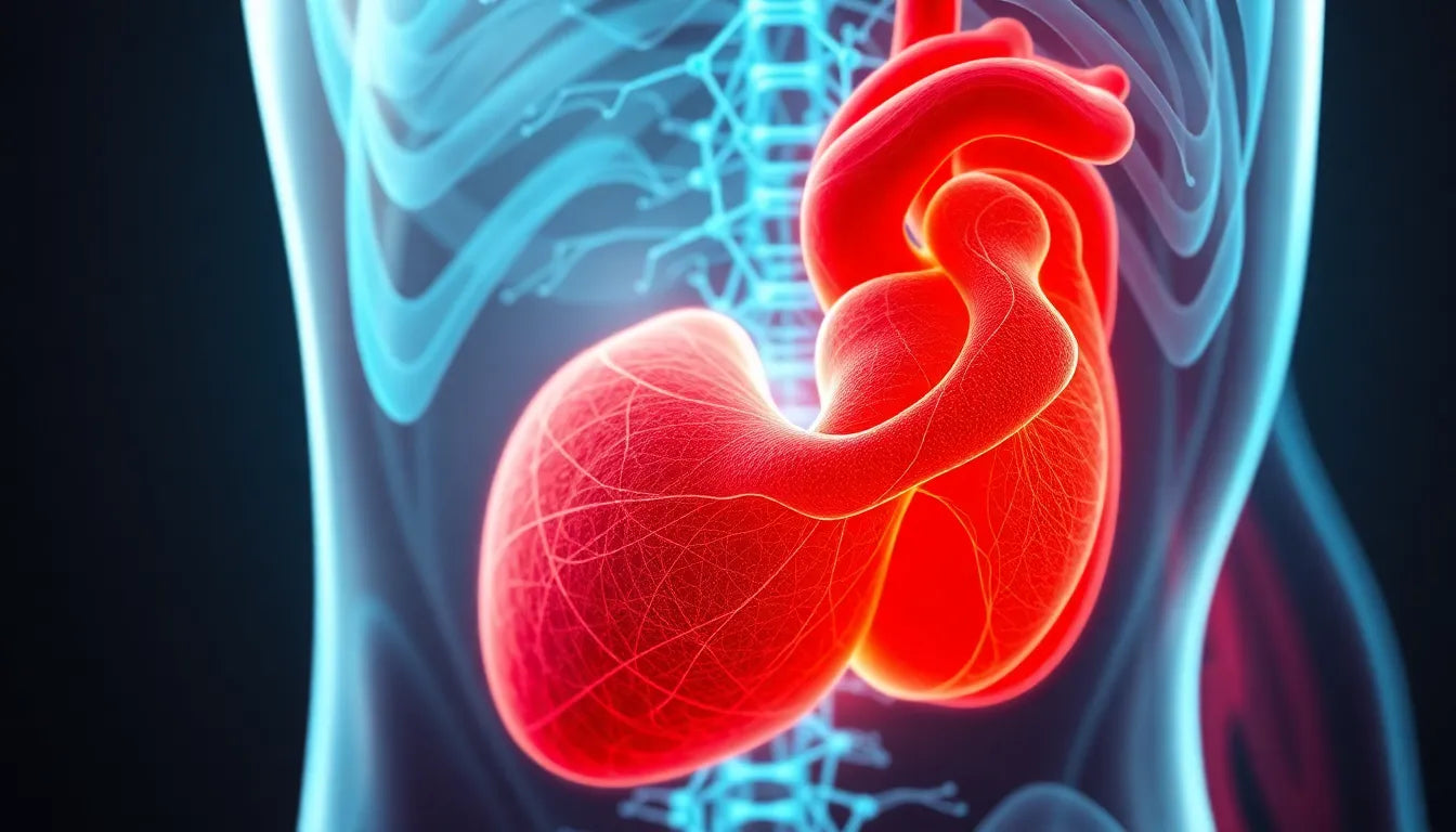 När smärta i bröstet och ryggen kan vara mer än bara stress - Illustration