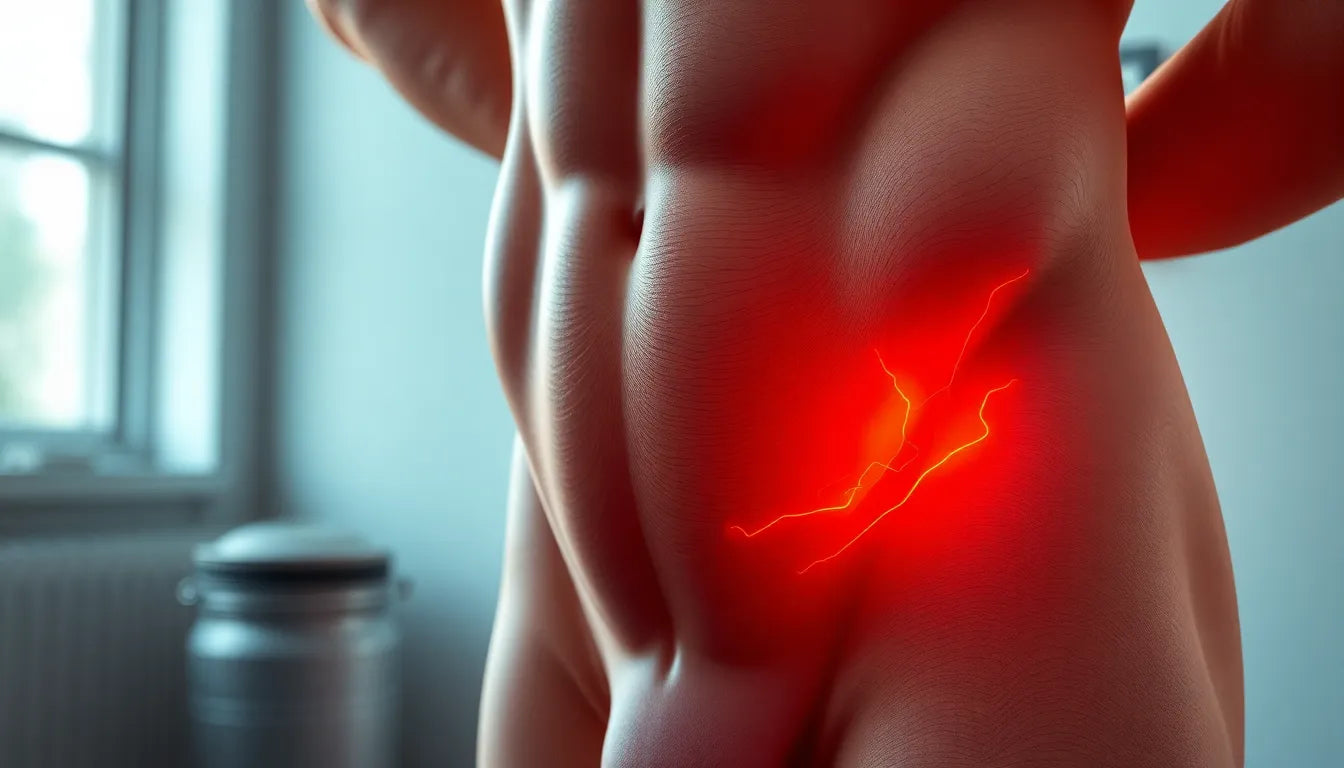 Effektiva övningar för övningsläsare med inflammerad slimsäck i höften - Illustration