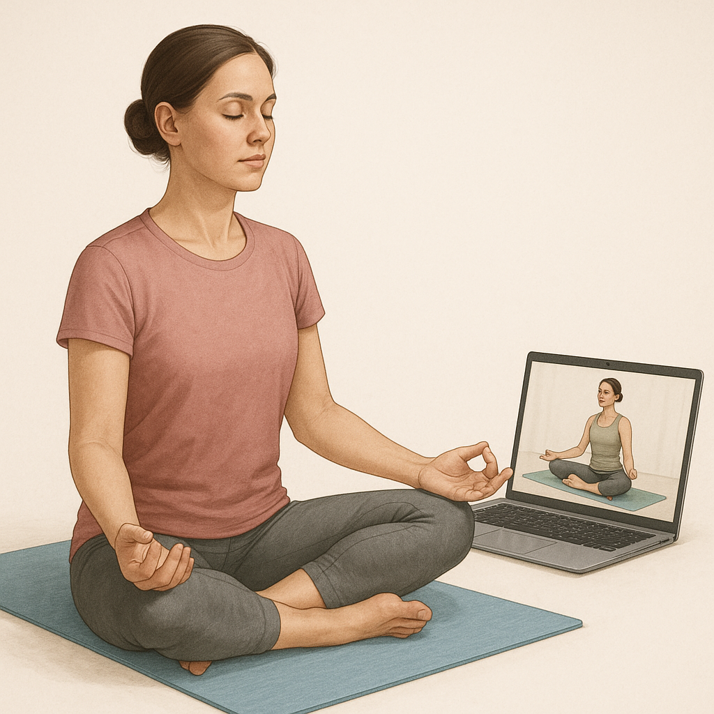 Upptäck friheten med yoga online och hitta din inre balans hemma
