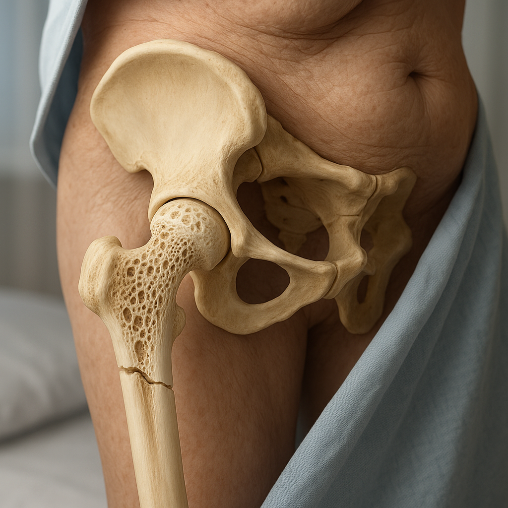 Upptäck hemligheterna bakom den tysta sjukdomen osteoporos - Illustration