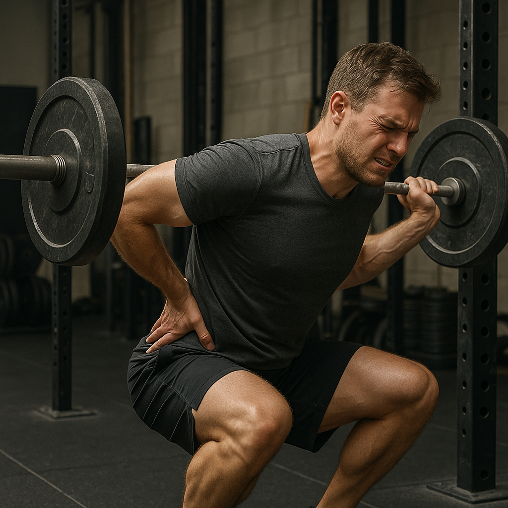 Så slipper du ont i ryggen efter squats: tekniker som verkligen fungerar - Illustration