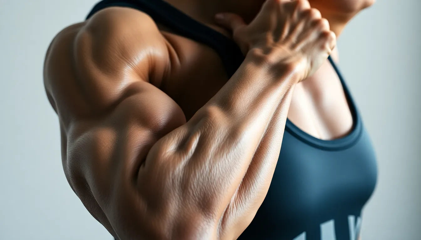 Effektiv biceps-stretch: övningsläsarens guide till optimal muskelhälsa - Illustration