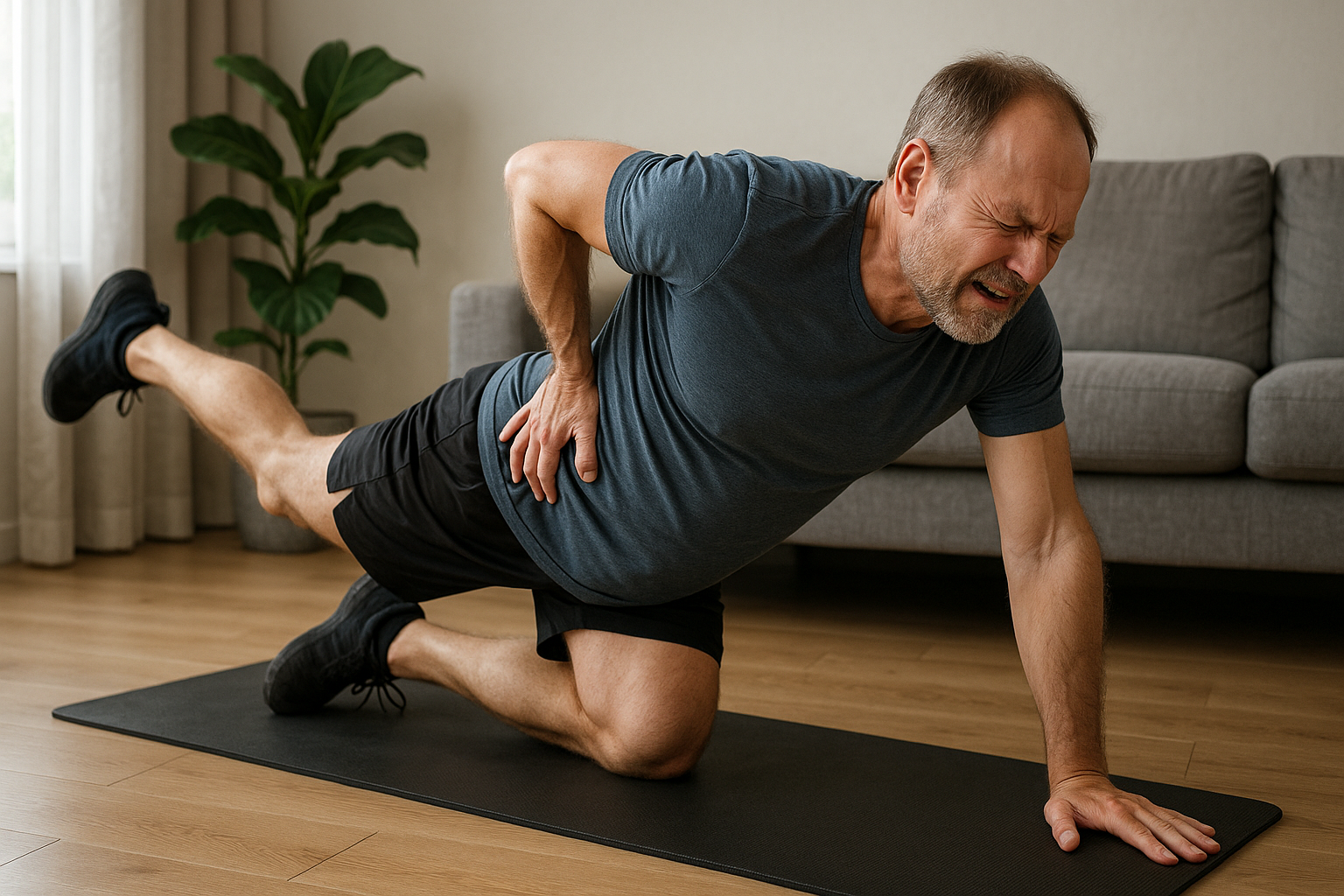 Effektiva övningar för att lindra diskbråck i ländryggen: en guide för övningsläsare - Illustration