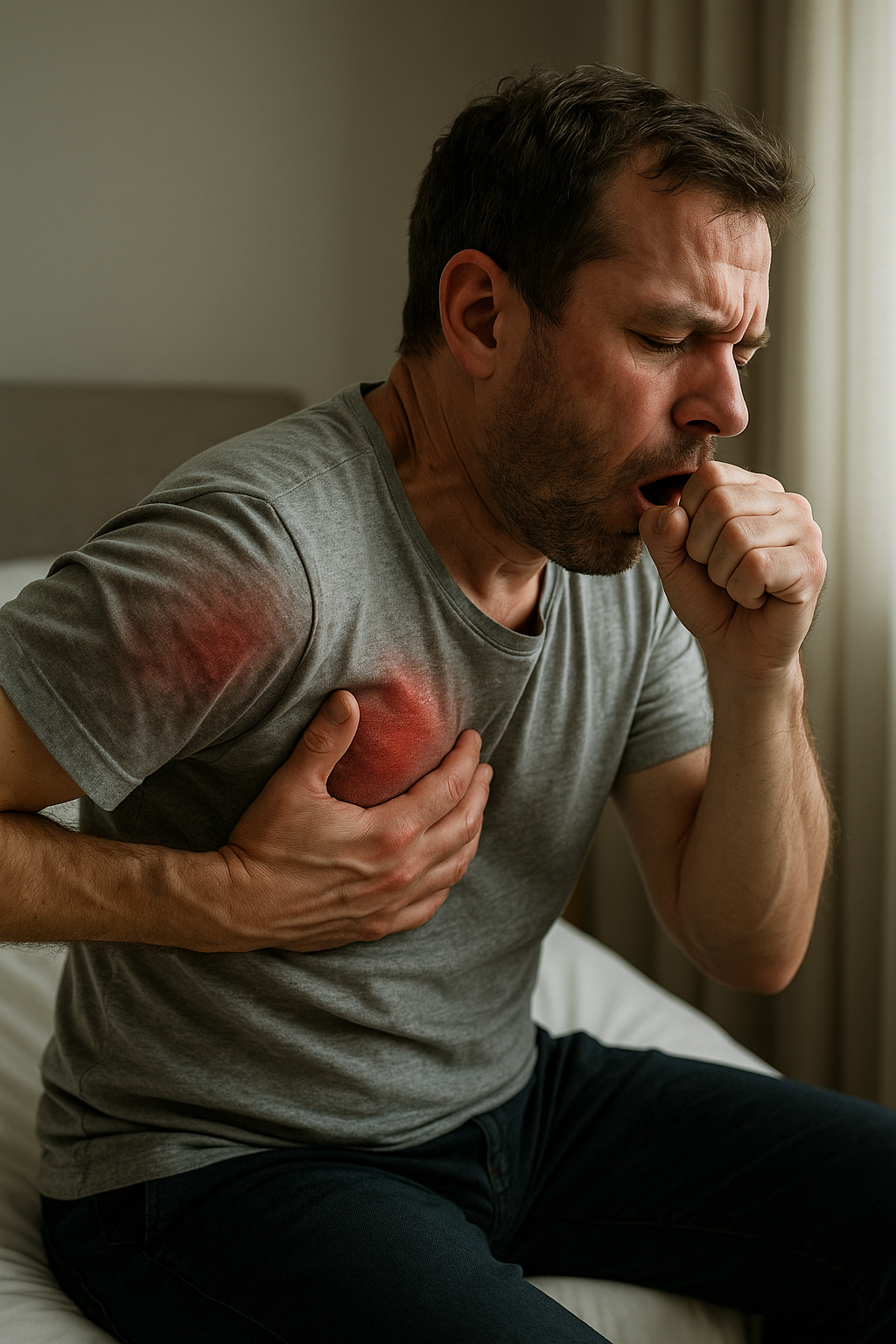 När ryggont signalerar lungproblem: varningstecken att hålla utkik efter - Illustration